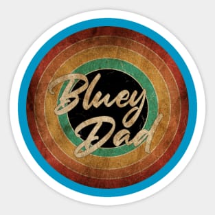Bluey Dad Sticker